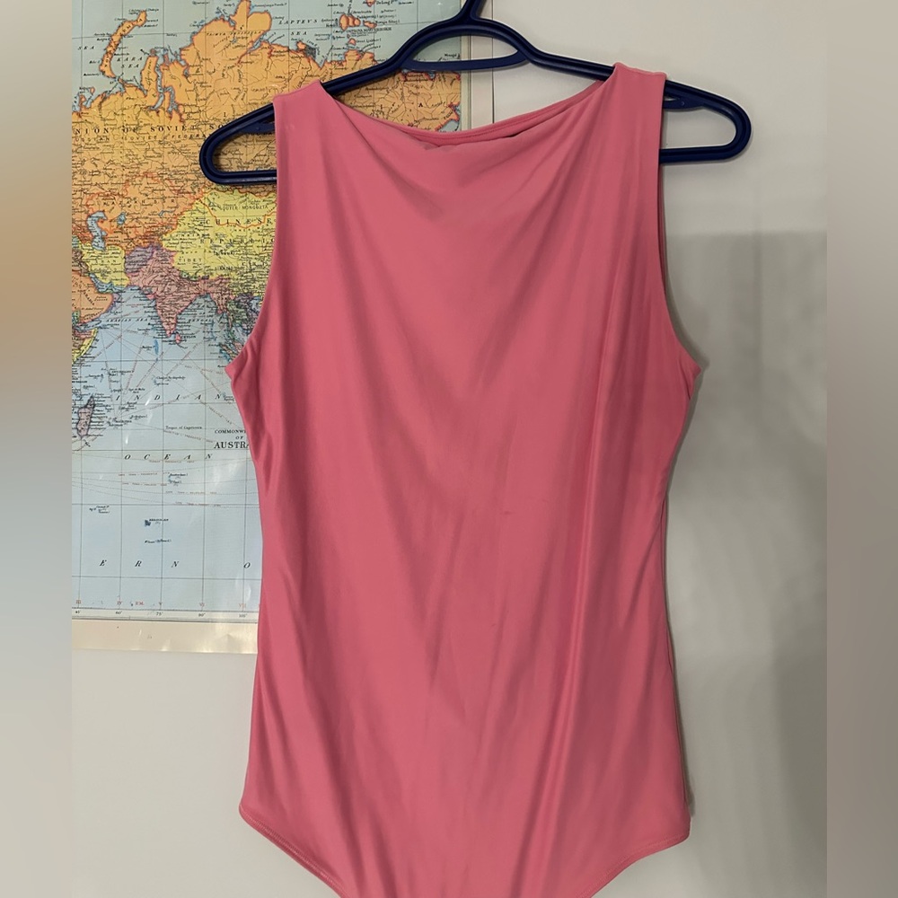 Abercrombie pink bodysuit